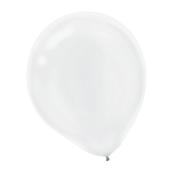 Image de 12" WHITE PEARL LATEX BALLOONS 72/PKG