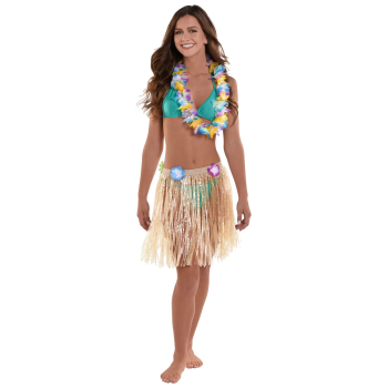 Picture of WEARABLES - PLASTIC HULA SKIRT - ADULT 