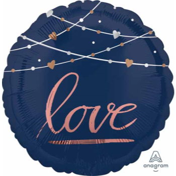 Picture of 18" NAVY LOVE WEDDING BALLOON 