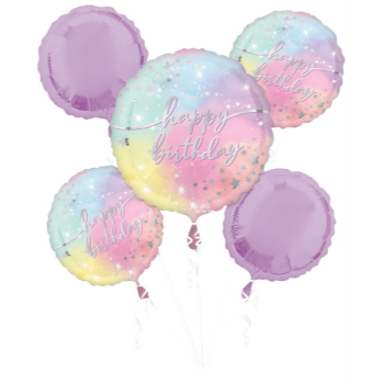 Picture of LUMINOUS BIRTHDAY BALLOON BOQUET