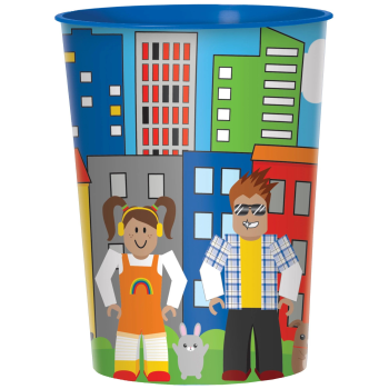 Image de PARTY TOWN "INSPIRED BY ROBLOX" - 16oz PLASTIC CUP 