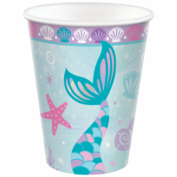 Picture of SHIMMERING MERMAIDS - 9oz CUPS