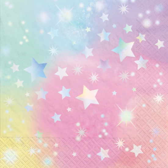 Picture of LUMINOUS - BEVERAGE NAPKINS - HOT STAMPED