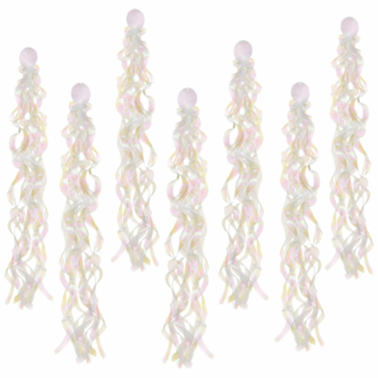 Picture of LUMINOUS IRIDESCENT SWIRL DECORATIONS