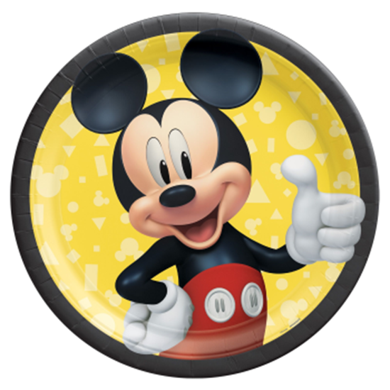 Picture of MICKEY MOUSE FOREVER - 9" ROUND PLATES
