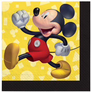 Picture of MICKEY MOUSE FOREVER BEVERAGE NAPKINS    