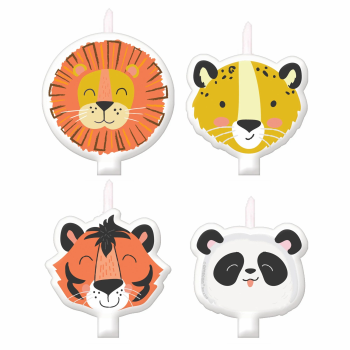 Image de GET WILD BIRTHDAY SAFARI - CANDLE SET