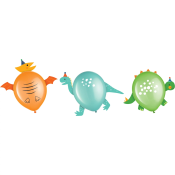 Image de DINO BLAST - DINO-MITE - LATEX BALLOON DECORATING KIT