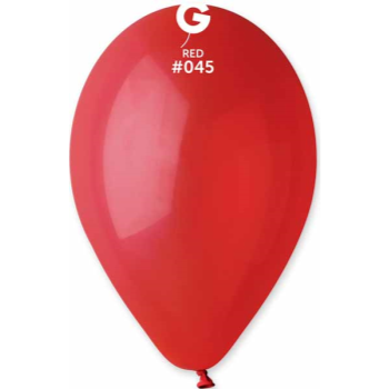 Picture of 11" RED LATEX BALLOONS - GEMAR