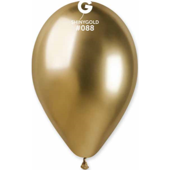 Image de 11" SHINY GOLD LATEX BALLOONS - GEMAR