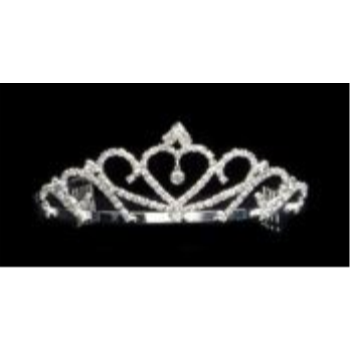 Picture of WEARABLES - CRYSTAL TIARA 2" HIGH 