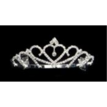 Image de WEARABLES - CRYSTAL TIARA 2" HIGH 
