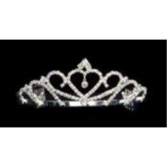 Image sur WEARABLES - CRYSTAL TIARA 2" HIGH 