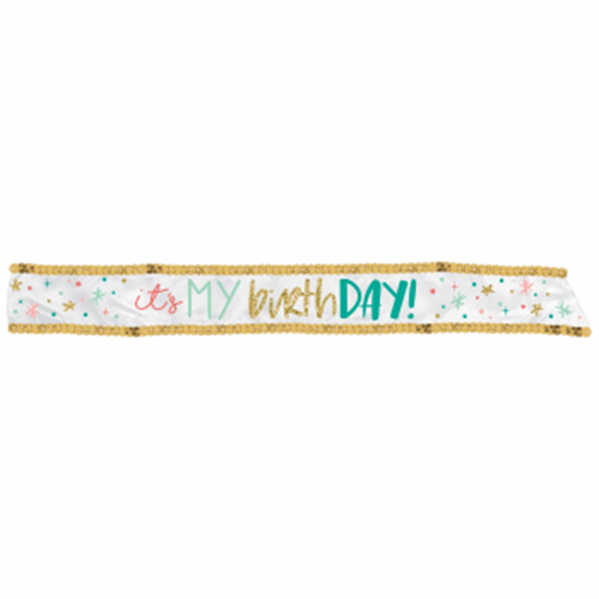 Image sur WEARABLES - HAPPY CAKE DAY FABRIC SASH