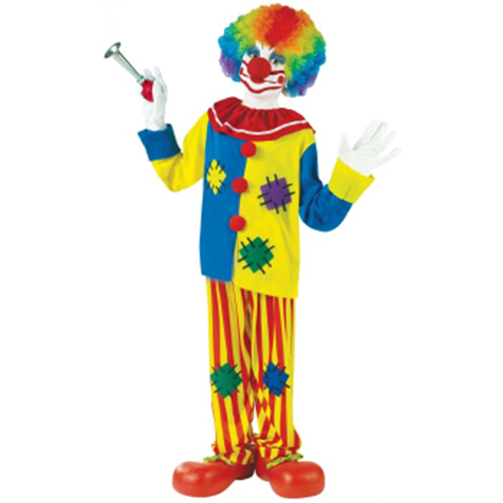Picture of BIG TOP CLOWN COSTUME -  KIDS SMALL