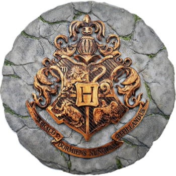 Picture of HARRY POTTER - HOGWARTS CREST STEPPING STONE