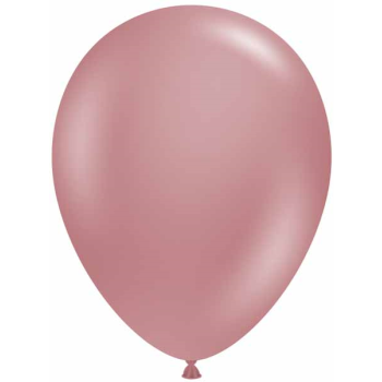 Image de 5" CANYON ROSE LATEX BALLOONS - TUFTEK