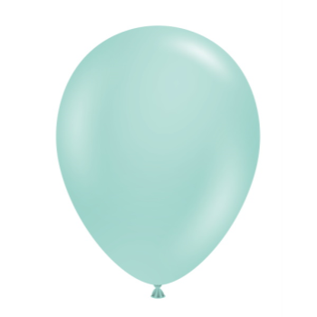 Image de 5" SEA GLASS LATEX BALLOONS - TUFTEK