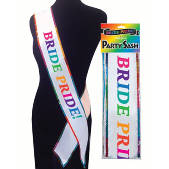 Picture of BRIDE PRIDE SASH