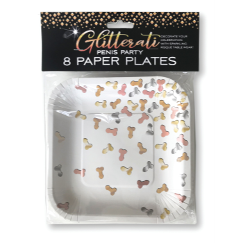 Image de SUPER FUN NAUGHTY GLITTERATI PENIS PLATES