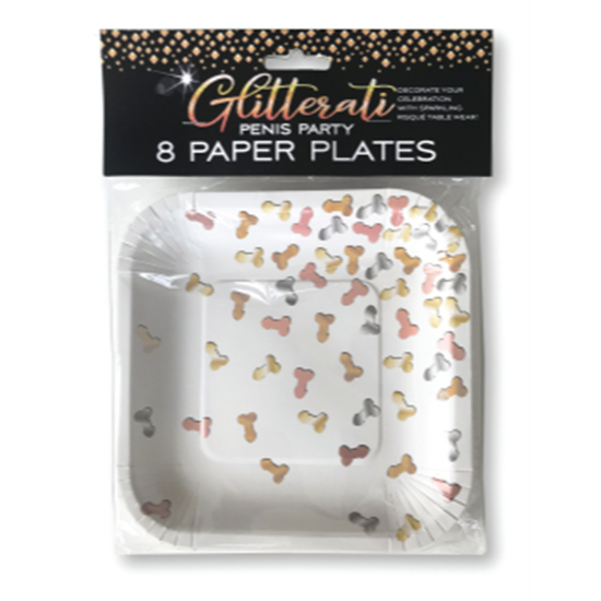 Image sur SUPER FUN NAUGHTY GLITTERATI PENIS PLATES
