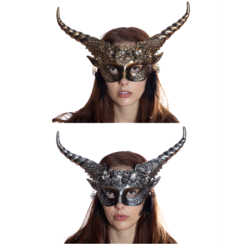 Picture of MASK - HORNED VENETIAN MASK