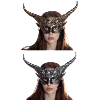 Image de MASK - HORNED VENETIAN MASK