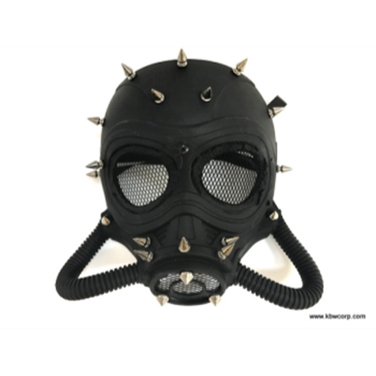 Picture of MASK - BLACK GAS MASK WITH SPIKES