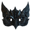 Image de MASK - DRAGON/BIRD MASK - BLACK/GREEN