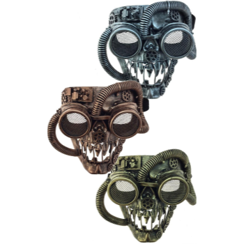 Image de MASK - STEAMPUNK FULL MASK - SILVER