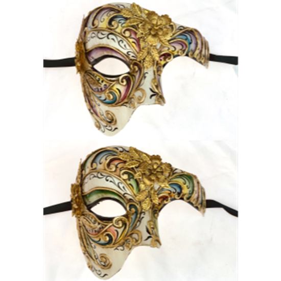 Picture of VENETIAN PHANTOM MASK - PURPLE