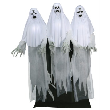 Image de 6' HAUNTING GHOST TRIO ANIMATED PROP