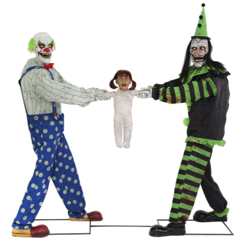 Picture of TUG OF WAR CLOWN ANIMATED PROP