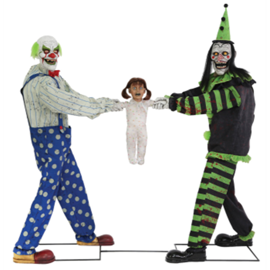 Image sur TUG OF WAR CLOWN ANIMATED PROP