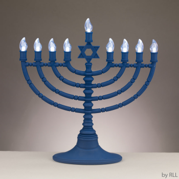 Image de DECOR - MENORAH BATTERY OPERATED - 12"