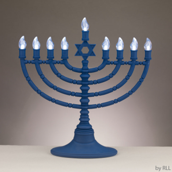 Picture of DECOR - MENORAH BATTERY OPERATED - 12"