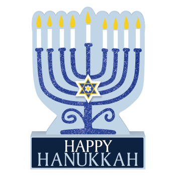 Image de DECOR - MENORAH STANDING SIGN