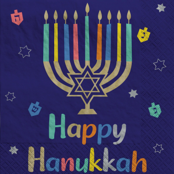 Image de TABLEWARE - HANUKKAH JOY - LUNCHEON NAPKIN