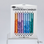 Picture of DECOR - PREMIUM CHANUKAH CANDLES - HAND DECORATED -MULTICOLORED
