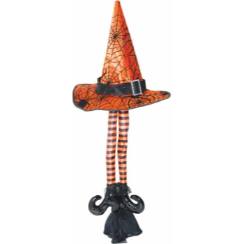 Image de ANIMATED WITCH HAT WITH LEGS