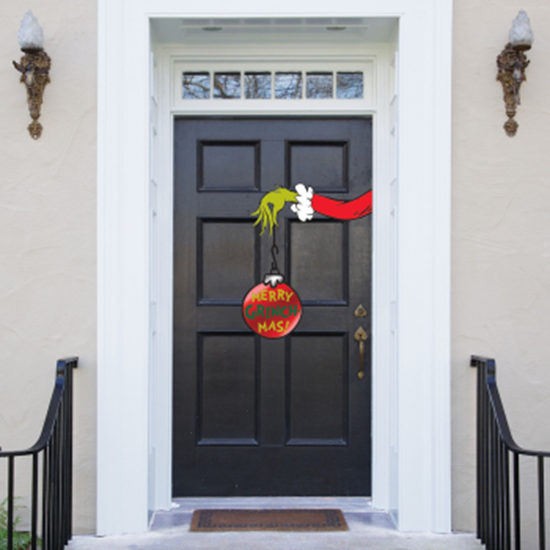 Picture of DECOR - TRADITIONAL GRINCH DOOR DECORATION