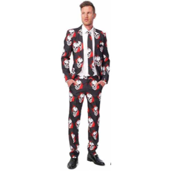 Picture of SUIT - SKULLS BLOOD MEN'S SUIT - SMALL