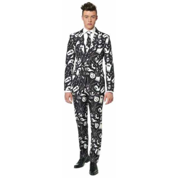 Image de SUIT - HALLOWEEN BLACK ICONS MEN'S SUIT - MEDIUM