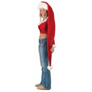 Picture of WEARABLES - SANTA HAT - LONG FLANNEL
