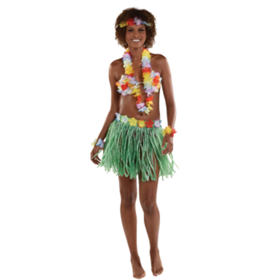 Image sur WEARABLES - HULA SKIRT KIT - ADULT