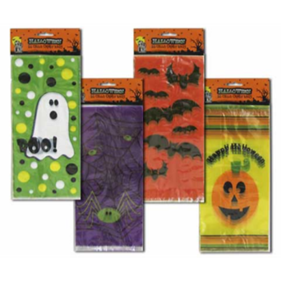 Image sur CELLO BAG 20ct - ASSORTED HALLOWEEN