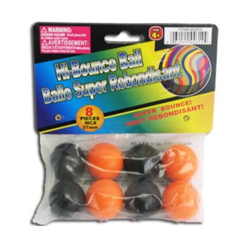 Picture of BOUNCE BALL - ORANGE AND BLACK