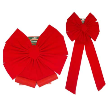 Image de DECOR -  BOW OUTDOOR - RED 34"