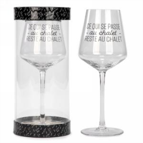 Image sur CRYSTAL WINE GLASS - SE PASSE AU CHALET