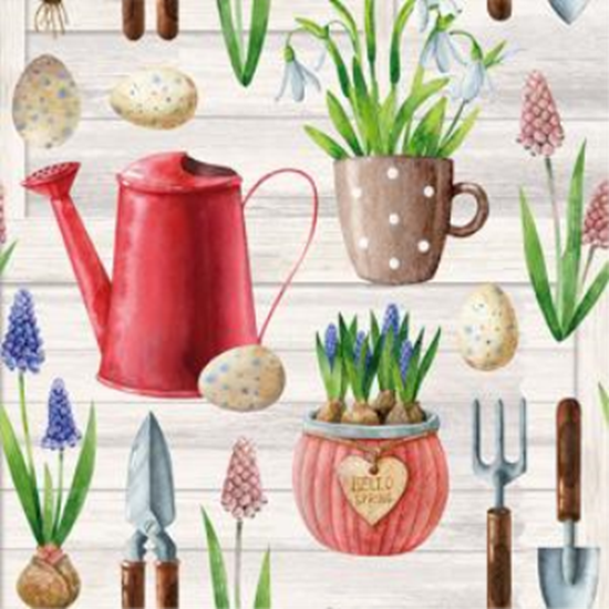 Image sur GARDENER'S TOOLS - LUNCHEON NAPKINS